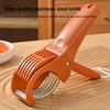 Stainless steel Manual Fruit Slicer Non-slip Handle Vegetable Chopper Fruit Chopping Tool  Banana