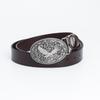 Eagle Pattern Unisex Cowboy Cowhide Belt
