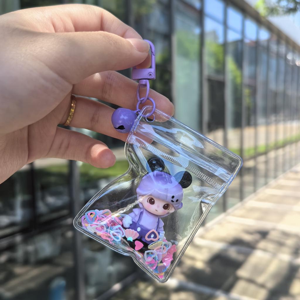 Keychain Pocket Pendant Cute Blind Box Bell Schoolbag Car Pendant
