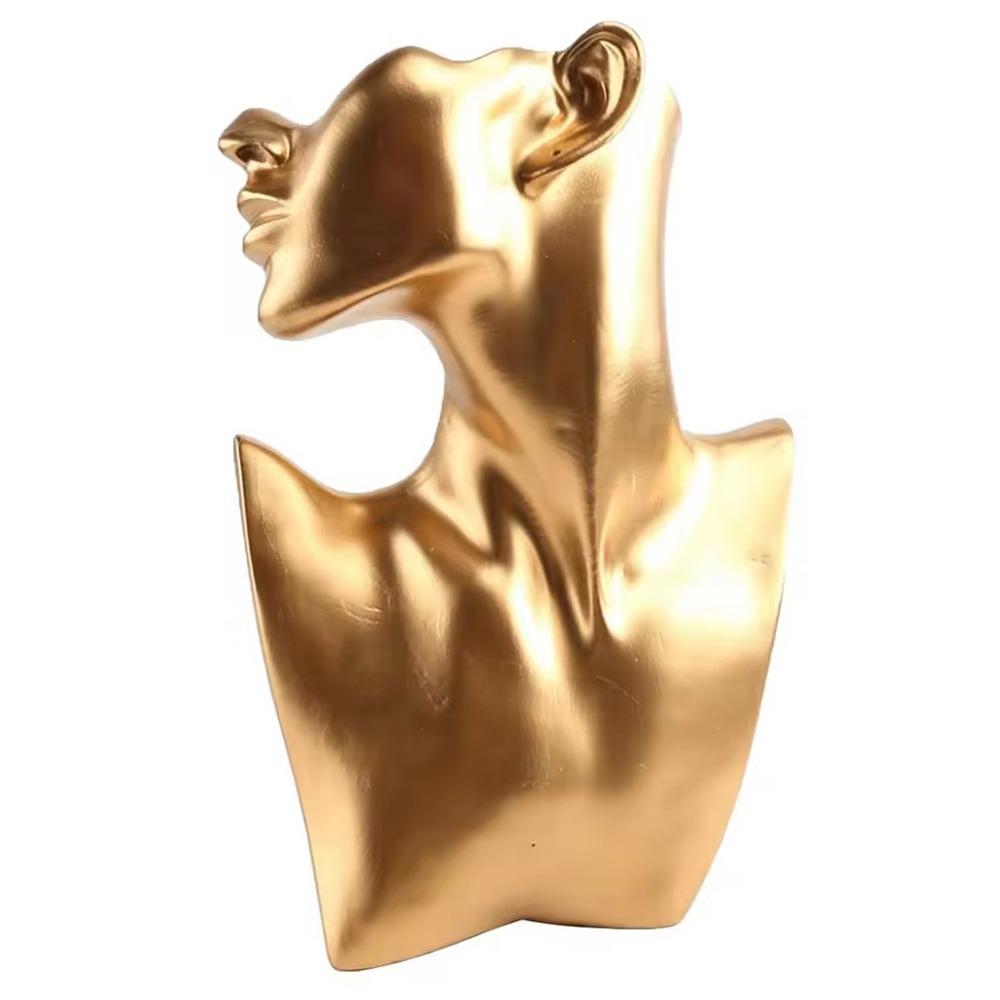 Side Face Mannequin Jewellery Storage Rack Holder Necklace Bracelets Earrings Holder