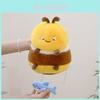 Adorable Bee Plush Toy Creative Pull String Stuffed Animal Soft Pp Cotton