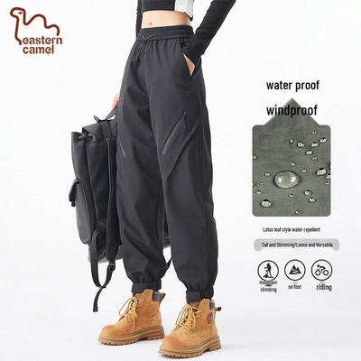EASTERN CAMEL Men's Water-Repellent Loose Straight-Leg Cargo Pants