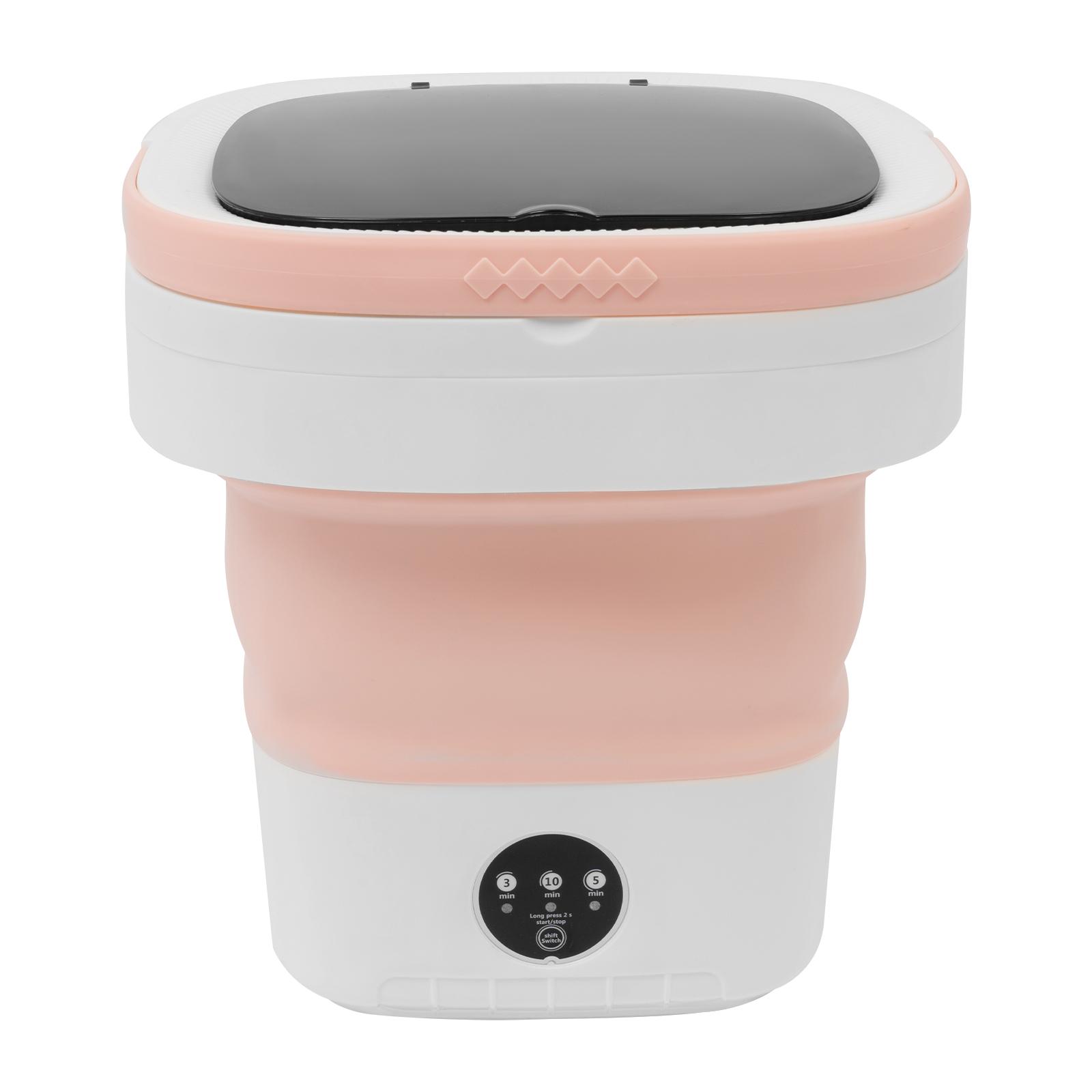 

12 л Портативная Маленькая Стиральная Машина Складная Стиральная Машина Центрифуга Квартира Путешествия Носки Нижнее Белье Трусики Стиральная Машина красный