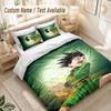 Hunter X Hunter Bedding Set, 1 Duvet Cover & 2 Pillowcases Soft Comfortable Bedroom Home Textile Decor