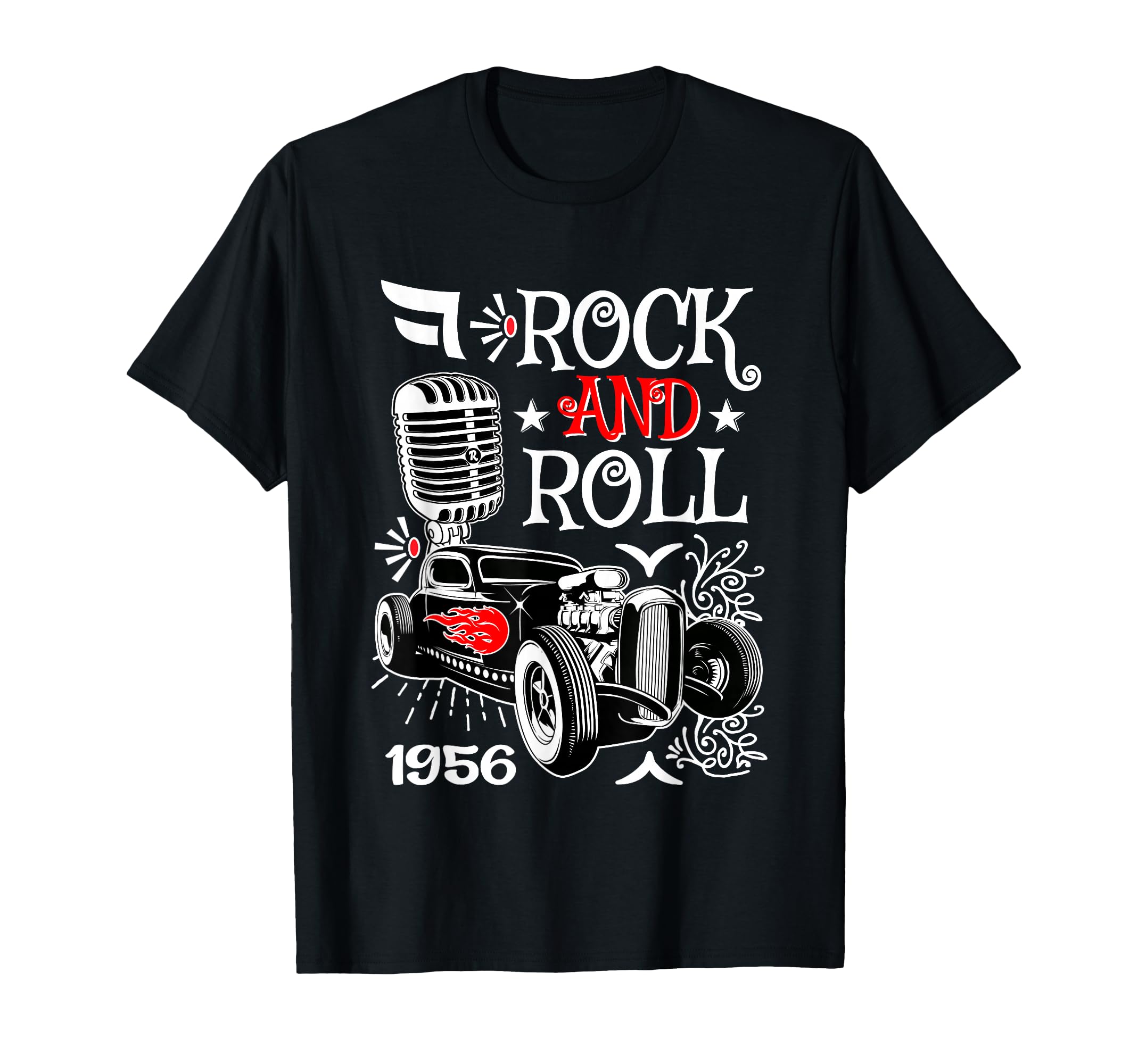 Rockabilly Vintage 50s Music Doo Wop Retro Rock and Roll T-Shirt