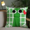 Cartoon-Spiel RRainbow Friends Kissenbezug Quadratisch Doppelseitiger Druck Sofakissenbezug Kissenbezug Schlafzimmer Nachttisch