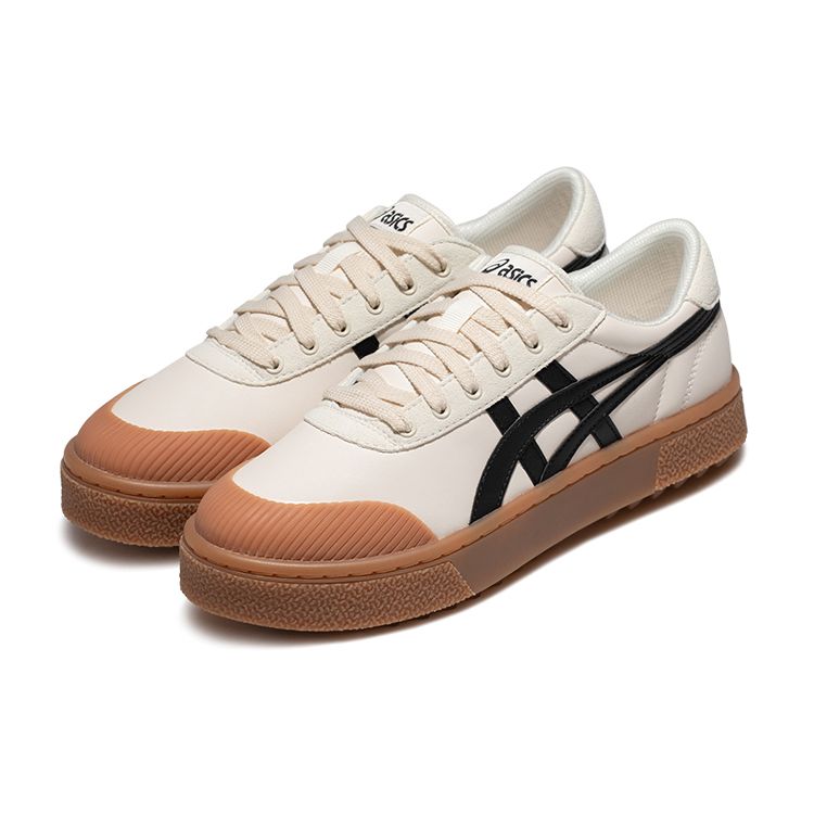 Asics Gel-Court Trail Retro Casual Low-Top Sneakers Unisex Sneakers Beige Brown Black 1203A129-205