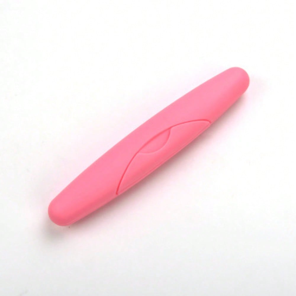 A Single Portable Toothbrush Case That Is Dust-Proof, Made Of Plastic, Designed For Daily And Travel Use, Suitable For Bathroom Storage