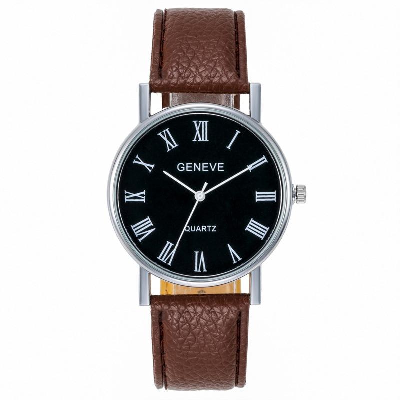 Manufacturer Roman Numeral Face Boys Men Students Business Casual Fashion Trend Gift Watch Dial