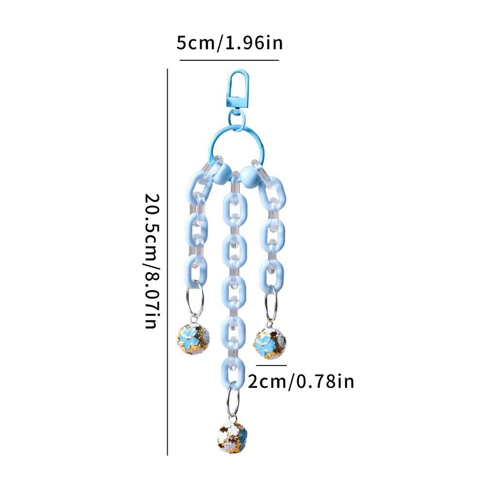 Wear-resistant Bird Chain Bells Toys Metal Bell Teeth Grinding Toy  Small Pet Bird