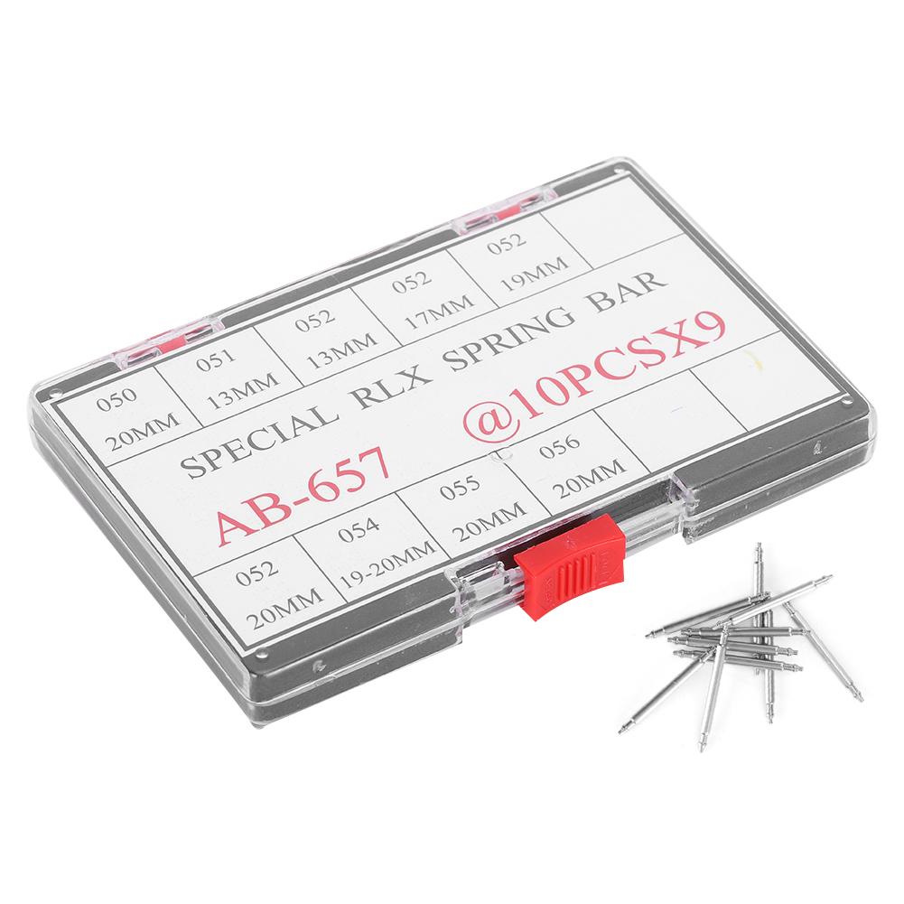 Watch Wrist Strap Spring Bars Strap Link Pins Watch Repairing Accessory Kit AB?657