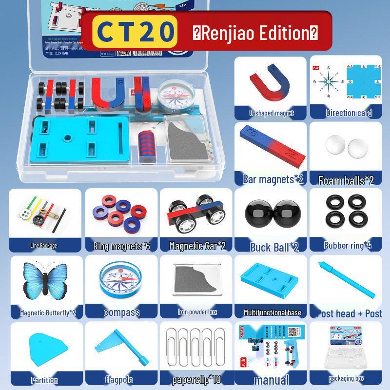 Grade 2 Science Magnet Set: Teaching Tools for Experiments & Learning