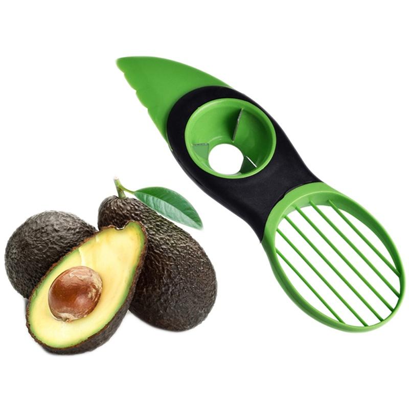 Kitchen Tool 3-in-1 Avocado Slicer Splits Fruit Pits Home Slices Household