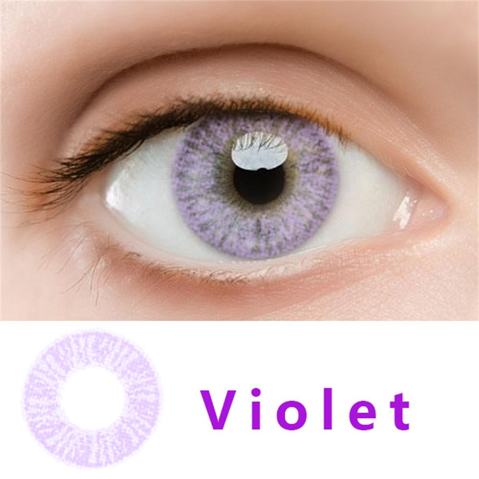 

Косплей Контактные цветные краски для глаз, аксессуары для женского макияжа, лучший подарок 8 мл фиолетовый