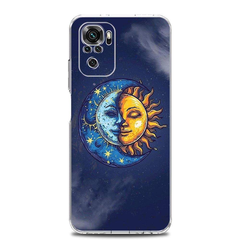 Phone Case For Xiaomi Redmi Note 14 13 12 4G 9S 9 10 11 Pro Plus 5G 14C 13C 12C 10C 9A TPU Cover Starlit sky planet space art