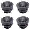 AA92-4 Piece Engine Cover Rubber Sleeve Cover Pad Buffer Block P30110238 Black Rubber Automotive Supplies For Mazda CX9 CX4 CX5