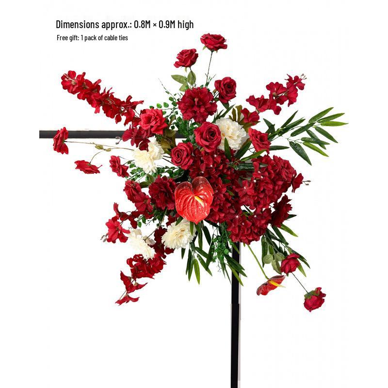 Mango Series Silk Flower Art Centerpiece & Wedding Decor
