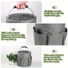 17L Large Storage Organiser Bag Folding Basket Picnic Tote Outdoor Cleaning Caddy with Handle Tool Bag Cleaning Supplies