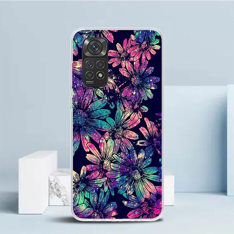 Mandala Sunflower Mandala Phone Case For Xiaomi Redmi Note 15 14 14S 13 12S 12 Pro Plus 11S 11 11T 11E 10S 10 + Soft TPU Back Co