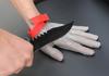 316L Stainless Steel Mesh Chain Mail Gloves with Textile Strap for Anti-Cut Hand Safety