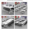Yulongshan Mobile Folding Training Desk and Chair Set