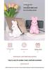 Creative Rabbit Phone Holder - Cute Desktop Stand, Perfect Mid-Autumn Festival Gift