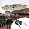 Parasol Hand Crank Replacement Sturdy Patio Umbrella Crank Handle Sunshade Attachment for Lawn Courtyard Picnic Party Pool