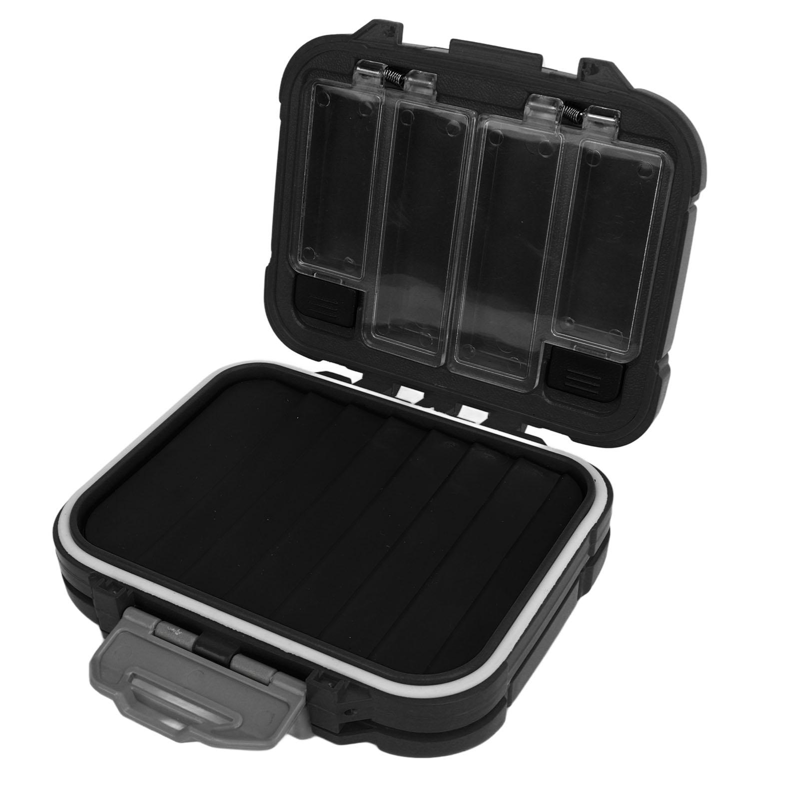 

Ящики для рыболовных снастей Утолщенные Многофункциональные Двойное Открытие 4-сторонние Ударопрочные Герметичные Водонепроницаемые Лоток для Рыболовных Приманок