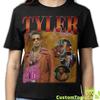 TYLER DURDEN SHIRT, Tyler Durden Vintage T-Shirt, Brad Pitt Retro 90s Bootleg Homage Merch, The Narrator Fight Club 80s Rap Tees Fans Gifts