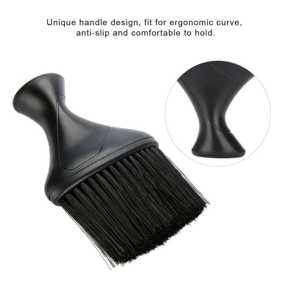 Plastic Handle Neck Duster Brush Soft Barber Hair Brush Home Use Hair Styling Brush  For Salons