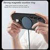 Coque Magnétique - BOOLING - pour Samsung Galaxy S26 Plus - Silicone avec Support - Noir