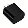 PD 3.0 20W Type-C Fast Charger with QC3.0/QC2.0 & SCP Fireproof Design for Mobile Phones Earphones Smart Watches