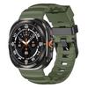 Soft Rubber Band For Samsung Galaxy Watch 8 Classic 46mm Strap Man Sport Bracelet for Samsung Galaxy Ultra 47mm Curved End Watch 8 44mm 40mm Wristband