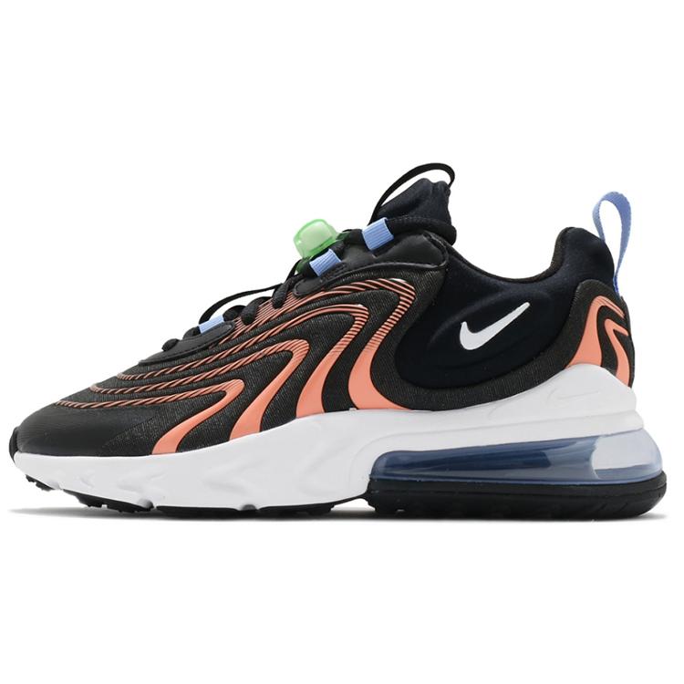 

Новые женские Nike Air Max 270 React Eng Черные Оранжевые CW8605-001 35.5