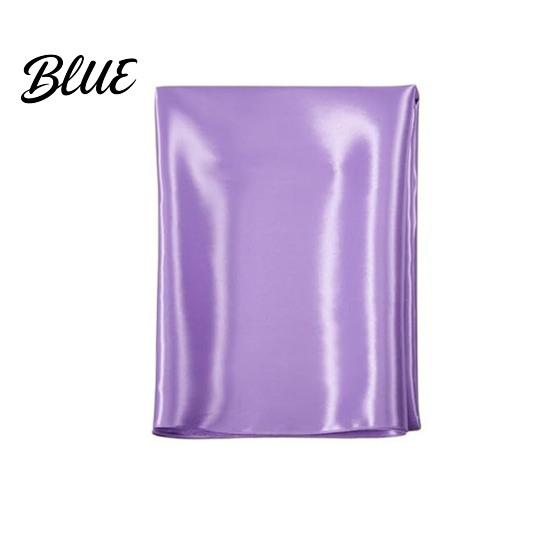 Scandinavian Style Table Protective Cover Satin Fabric Nordic Smooth Linen Tablecloth Dustproof Colorful Wedding Party