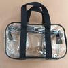 Large Capacity Pink & White PVC Beach & Travel Storage Bag