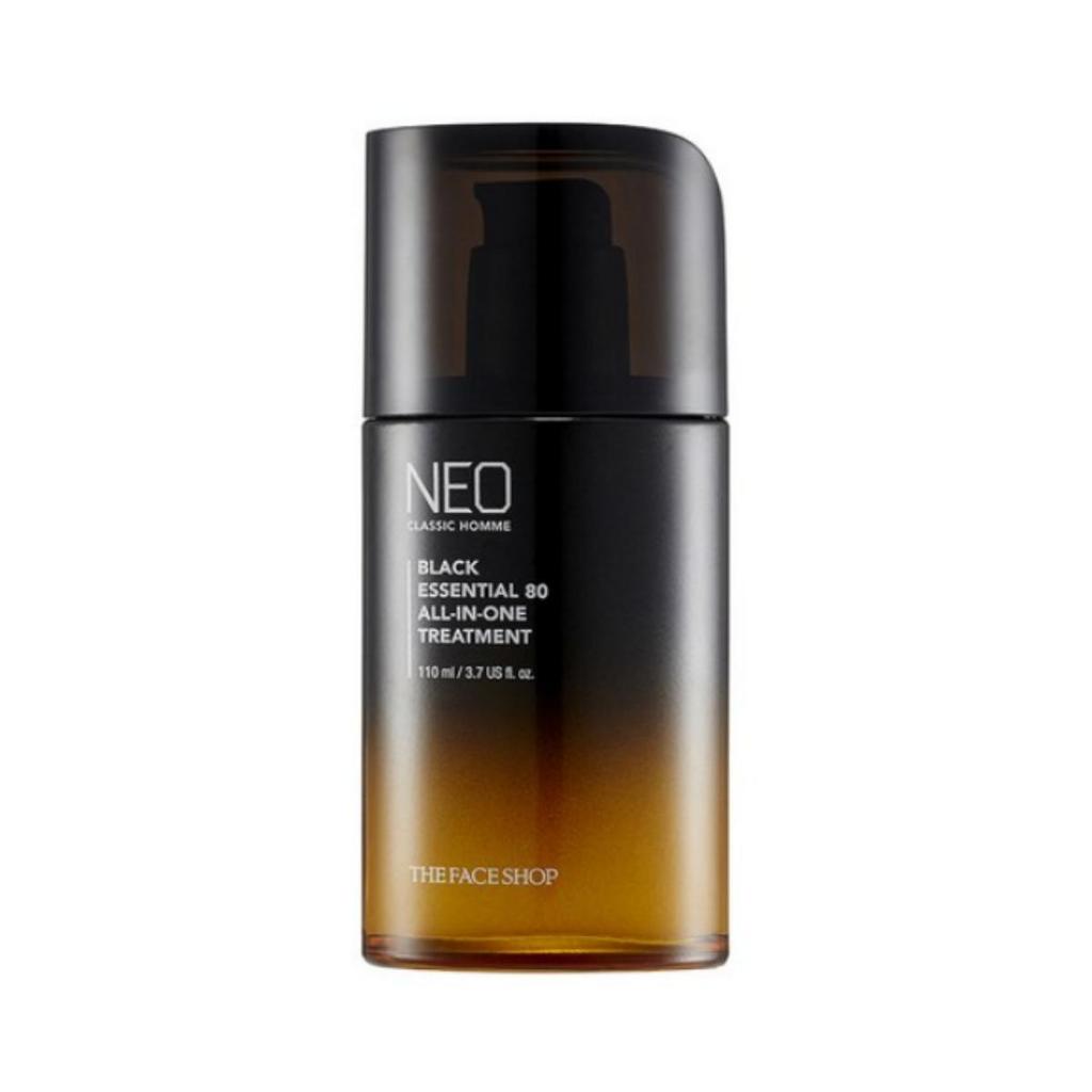 The Face Shop Neo Classic Homme Black Essential 80 All-in-One Treatment, 110ml, 1pc