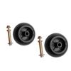 Offset Hub Design Deck Wheel Mower Deck Wheel Easy Installation