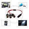 GTIWUNG Car Cigarette Lighter, Cigarette Lighter Socket, Compatible with /24V, 3 Rears, DC Power