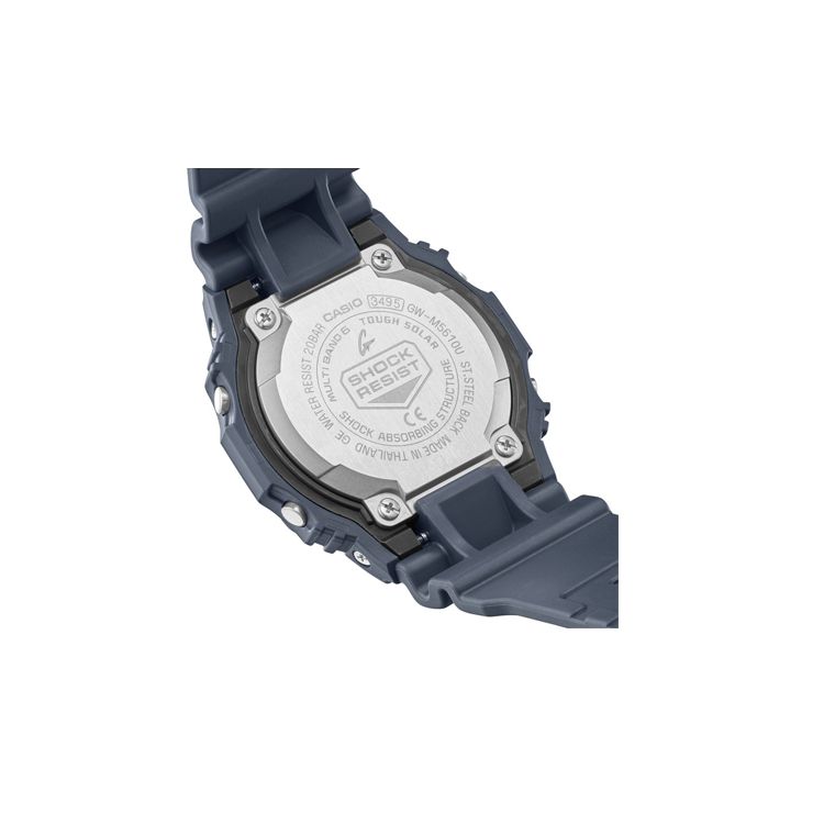 Casio G-Shock Series Icerc Japan Collaboration 200m Waterproof Full Calendar Display Quartz Movement Resin Strap Watch 46.7*43.2mm GW-M5610U-2JF