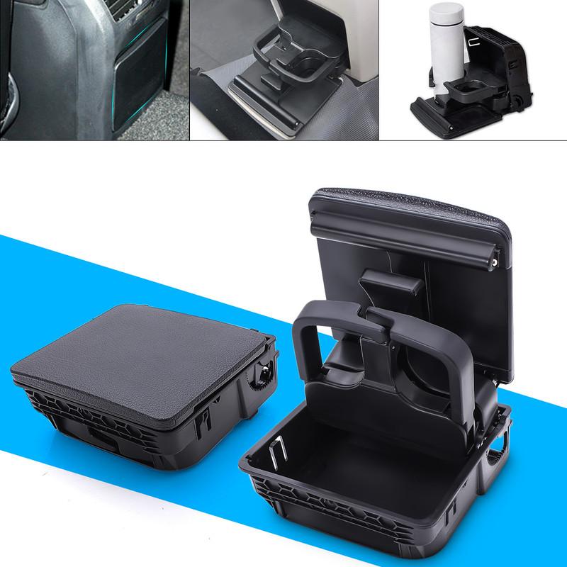 Central Armrest Rear Cup Holder For VW Jetta MK5 Golf GTI MK5 MK6 EOS Water Beverage Holder 1K0862532