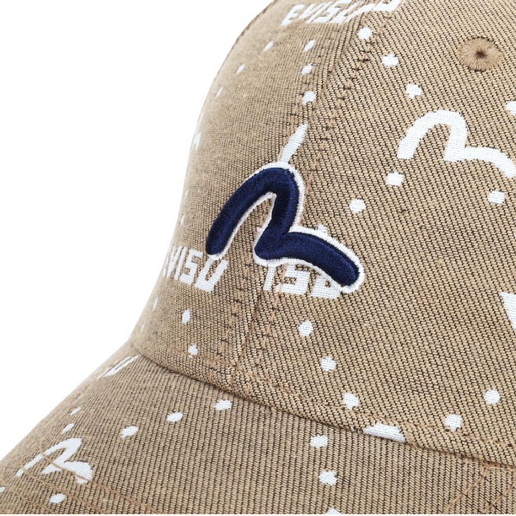 Evisu Monogram Jacquard Ball Cap EV5UAC702