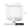 1/2/3PCS Acrylic Display Case Clear Dustproof Organizer Box for Collectibles Desktop Organizer Transparent Storage for Figures