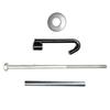 Car Spare Tire Bracket Bolt Hook Kit For Outlander 2013- MR594567 MF450007 MR491996 Car Accessories