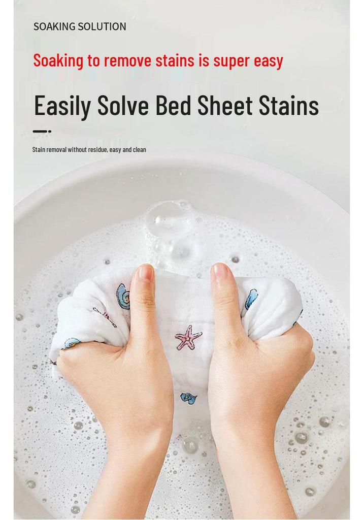 Pillow and Linen Stain & Odor Remover: Eliminates Yellowing, Head Oil, and Sweat Stains from Pillowcases, Towels, and Bedding - Free Shipping