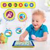 6-in-1 Kids Tablet with ABC/Words/Numbers/Color/Games/Music - Interactive Educational Electronic Toys Makes Learning Fun, Toddler Learning Toys Gifts