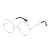 Retro Round Metal Sunglasses - Unisex Prince & Harry Potter Style, Perfect for Weddings
