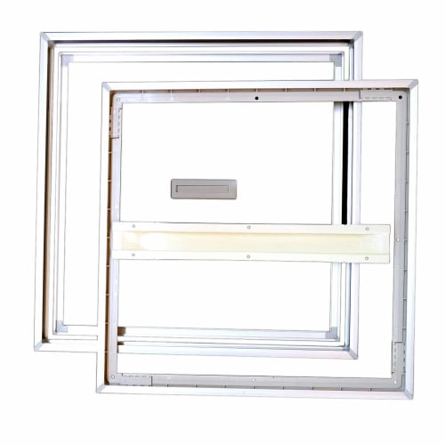 SPG Easy Airtight Underfloor Inspection Hatches, 460mm Square, SFK460S, Made In Japan, Silver