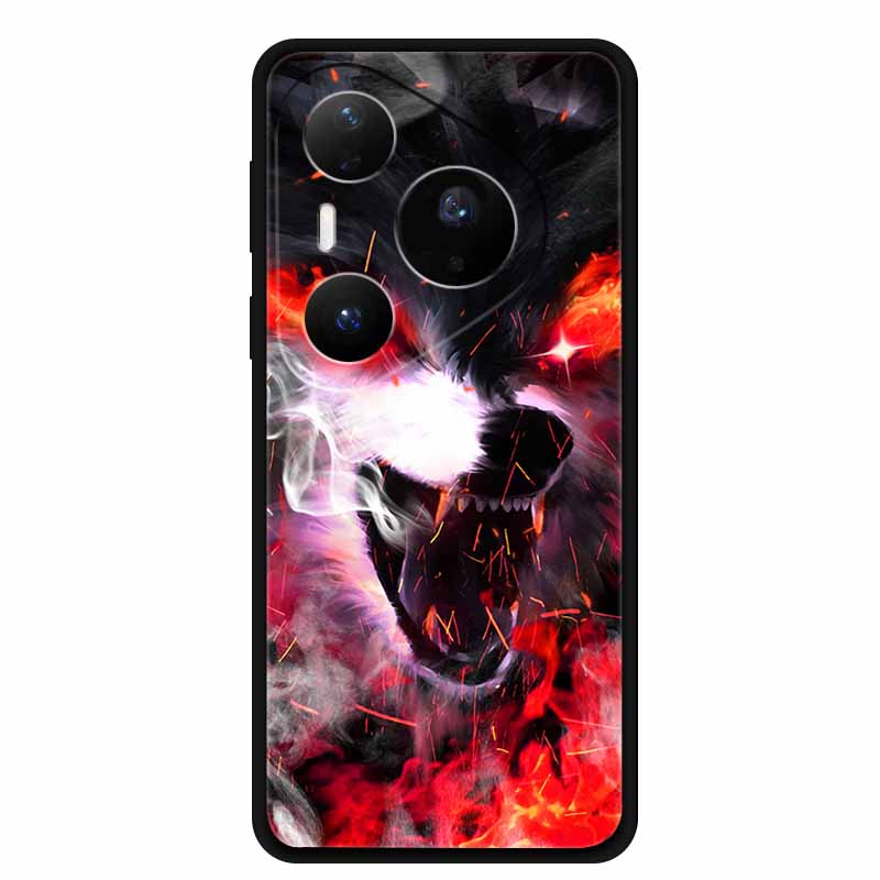 Handyhülle Für Huawei Pura 80 Pro+ Hüllen Für Huawei Pura 80 Pro Coole Silikon Weiche TPU Hülle Stoßfest Anti-Schock Hülle