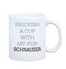 Sznaucer, Schnauzer I -Kubek Ze Zdjęciem I Napisem Geometryczny Pies Art-Dog